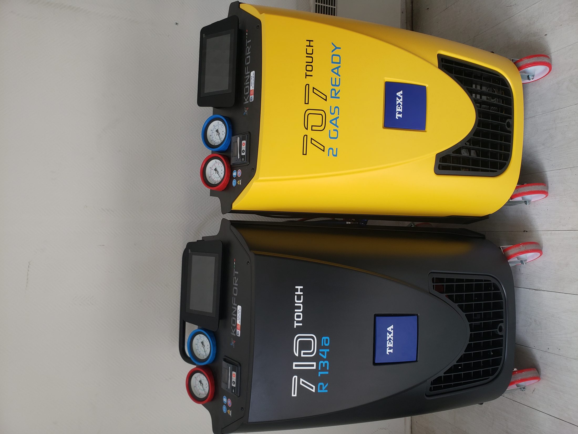 Stations de climatisation R134a et R1234yf